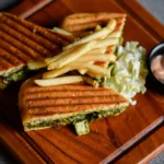 Cottage Cheese Pesto Sandwich